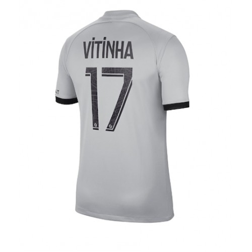 Paris Saint-Germain Vitinha Ferreira #17 Bortedrakt 2022-23 Kortermet Paris Saint-Germain Vitinha Ferreira #17 Bortedrakt 2022-23 Kortermet